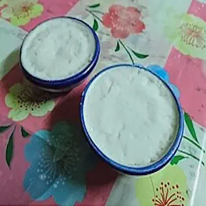 Petits flans coco salés-sucrés en deux couches