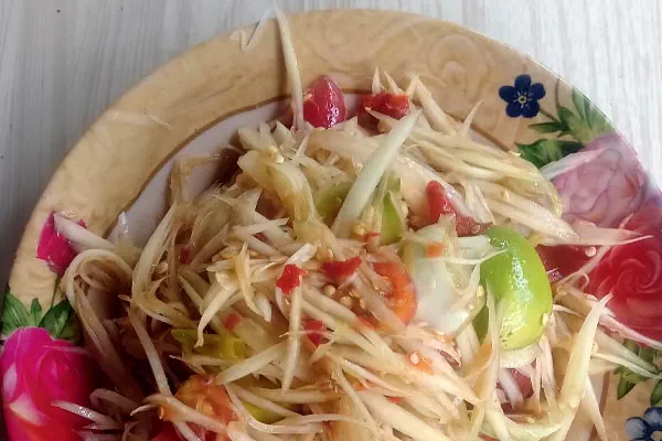 Plat traditionnel thaïlandais